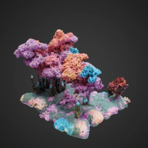 Crystal Spire Forest