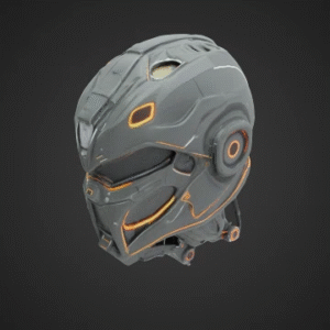 Cyber Warrior Helmet