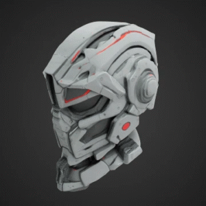 Robotic Battle Helmet