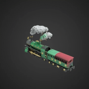 Steam Train Locomotive