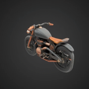 Steam-Powered Motorcycle