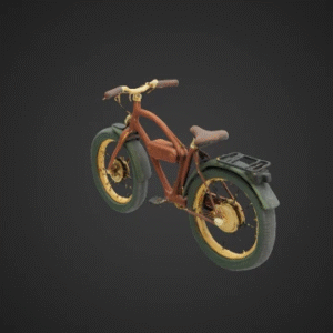 Retro-Futuristic Bicycle