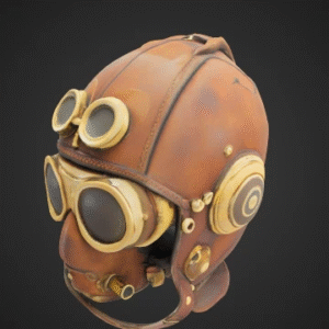 Steampunk Aviator Helmet