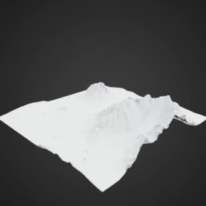 Mountain Range at Dusk