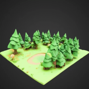 Serene Forest Glade
