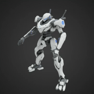 Cybernetic Defender Mech