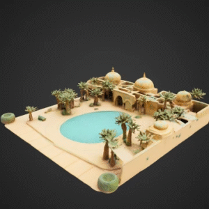 Mystical Desert Oasis