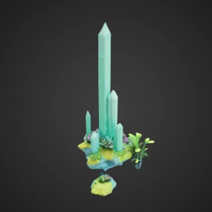 Floating Crystal Spire